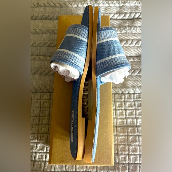 Steve Madden Knox Denim Sandals Paris - Picture 3 of 6